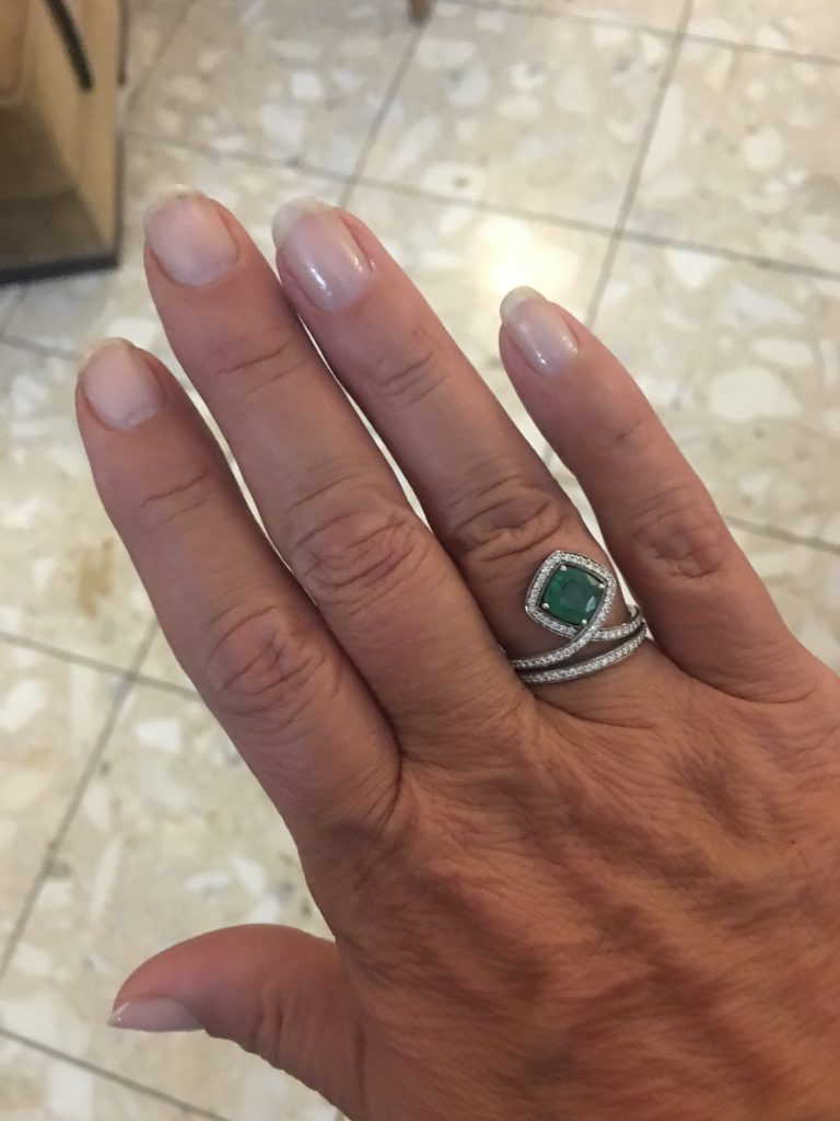 emerald ring st thomas